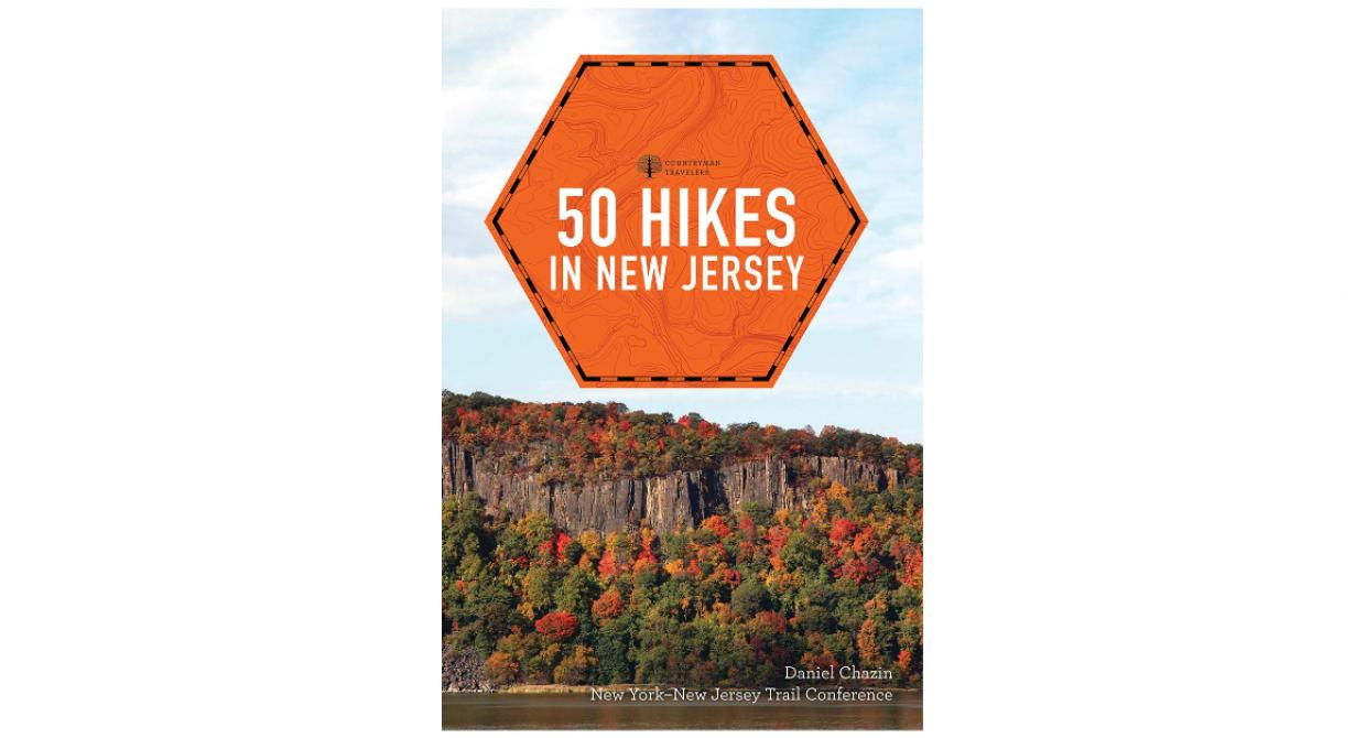 50 Hikes in New Jersey. Book by Daniel Chazin.